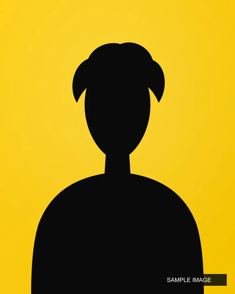 Sample image: model portrait