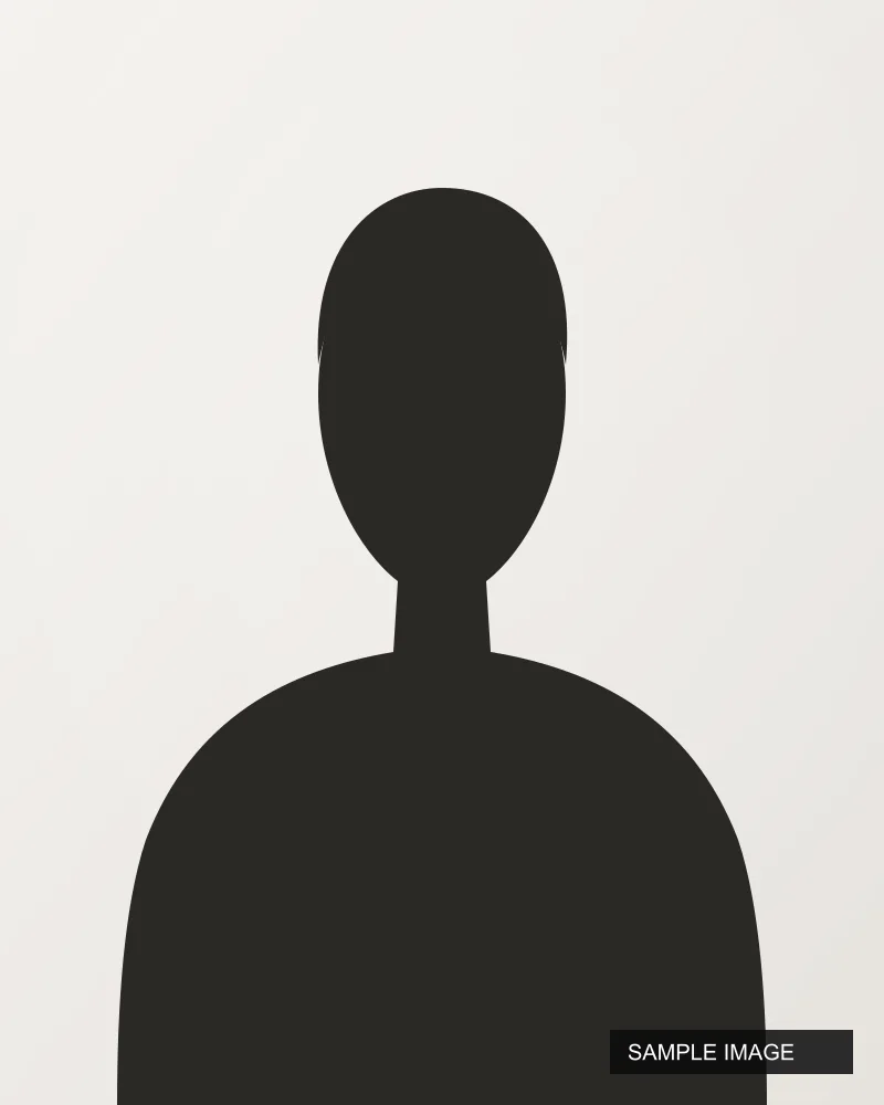 Sample image: model photo
